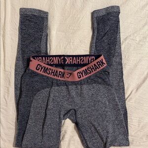 Gymshark Kids Blue and Pink Leggings